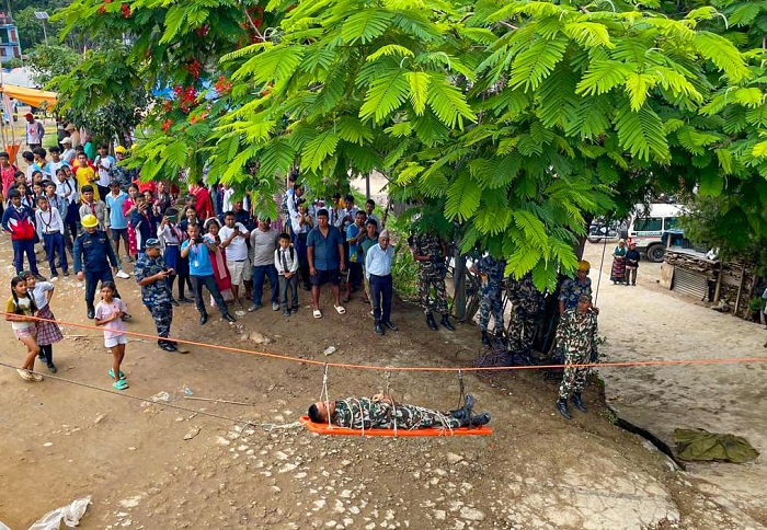 वैशाखयता चार हजार ६०० वटा विपद्जन्य घटना