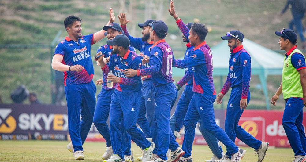 नेपाली महिला क्रिकेट टोलीले भारत र पुरुष टोलीले ओमानको सामना गर्दै 
