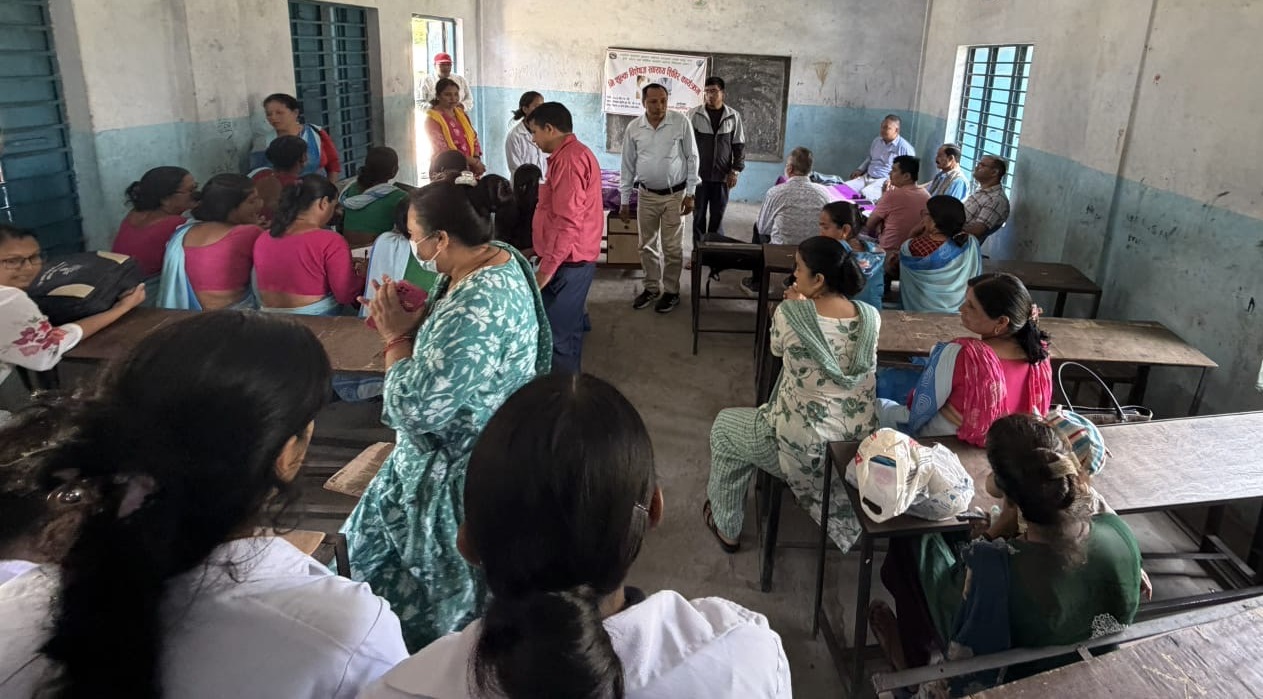 खल्ला मसेटीमा स्वास्थ्य शिविर सम्पन्न   