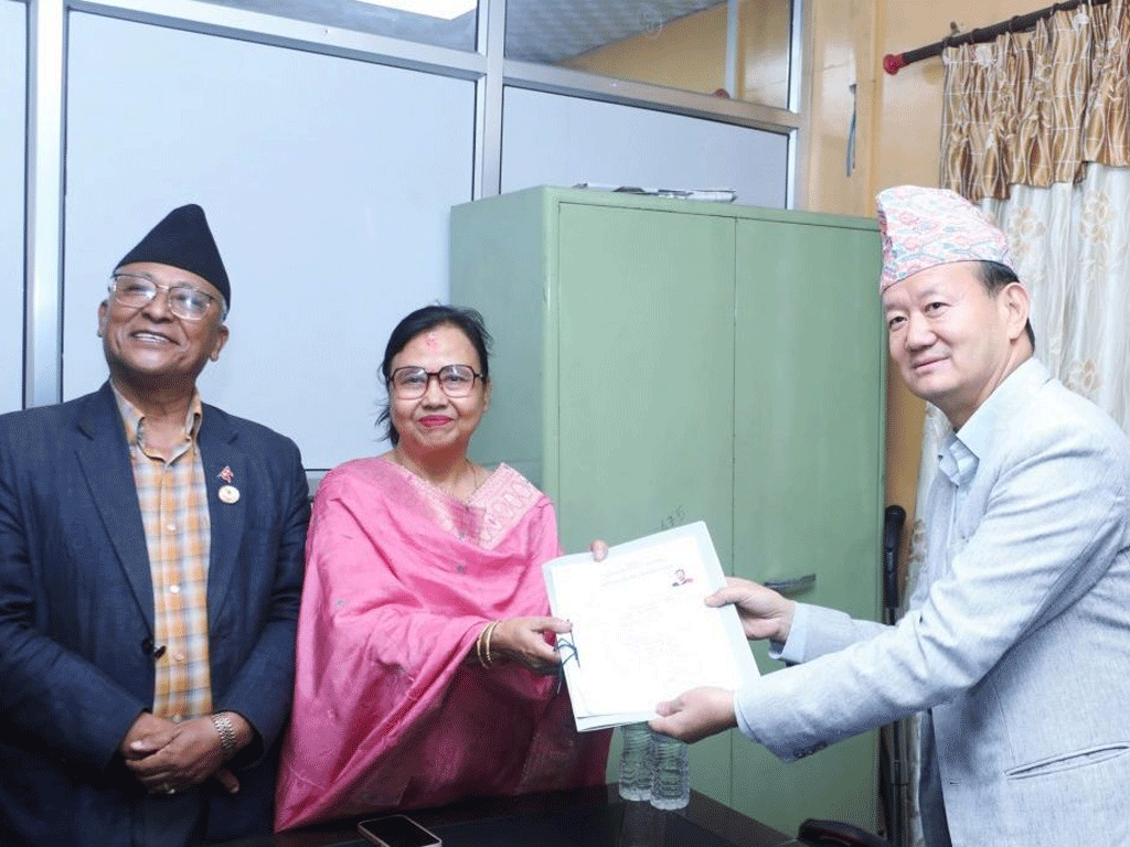 राज्य व्यवस्था समिति सभापतिमा न्यौपाने सर्वसम्मत   