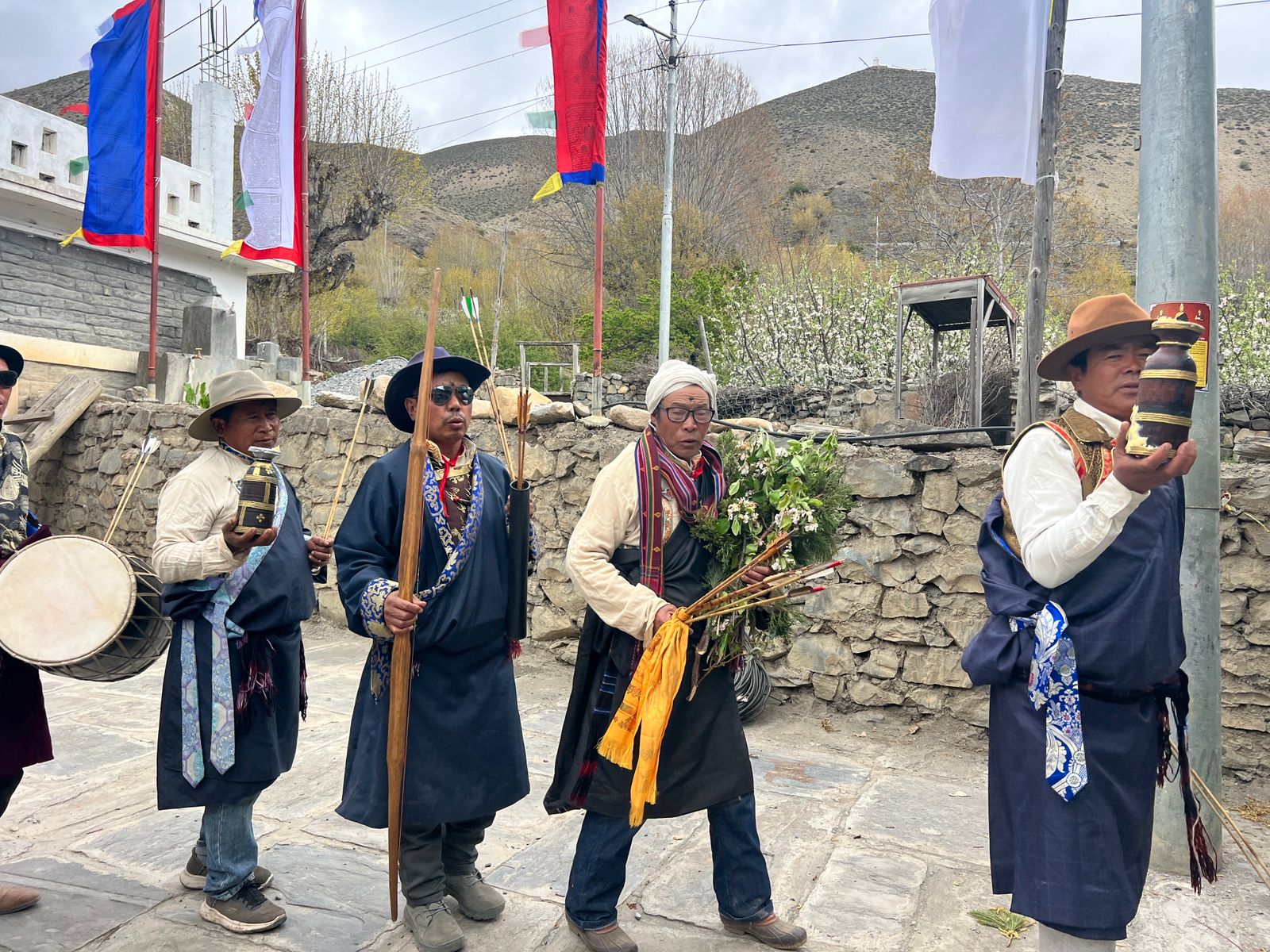 खिङ्गामा ‘धछ्याङ’ पर्वको रौनक   