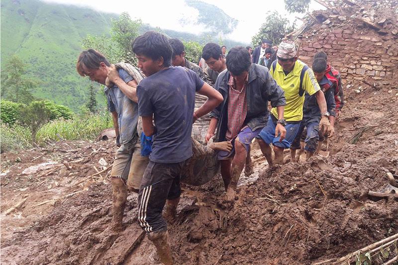 बागलुङ र पाल्पामा पहिरोमा ६ जनाको मृत्यु, तीन जना बेपत्ता