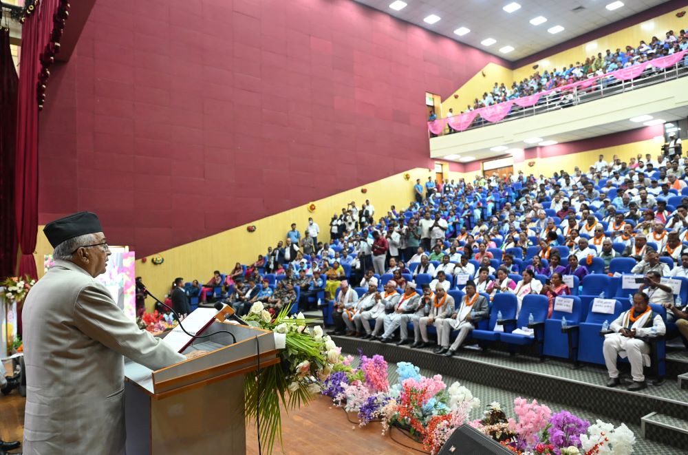 गणतन्त्रमा स्थानीय सरकारको महत्त्व र गरिमा व्यापक : राष्ट्रपति पौडेल    