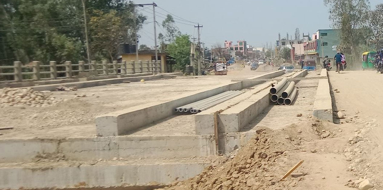 पेडारी नालामा पुल बनेपछि सास्ती हट्यो        