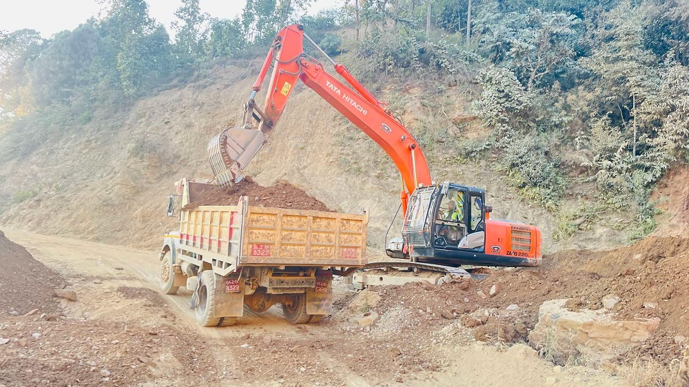 रुद्रवेणी–वामीटक्सार सडक अवरुद्ध हुने   