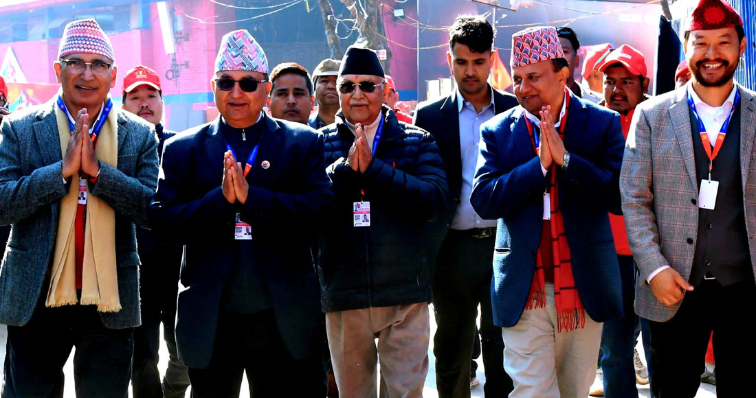 एमालेको मतगणना अन्तिमतिर, पछिल्लो परिणाम अनुसार ओली प्यानल अगाडि