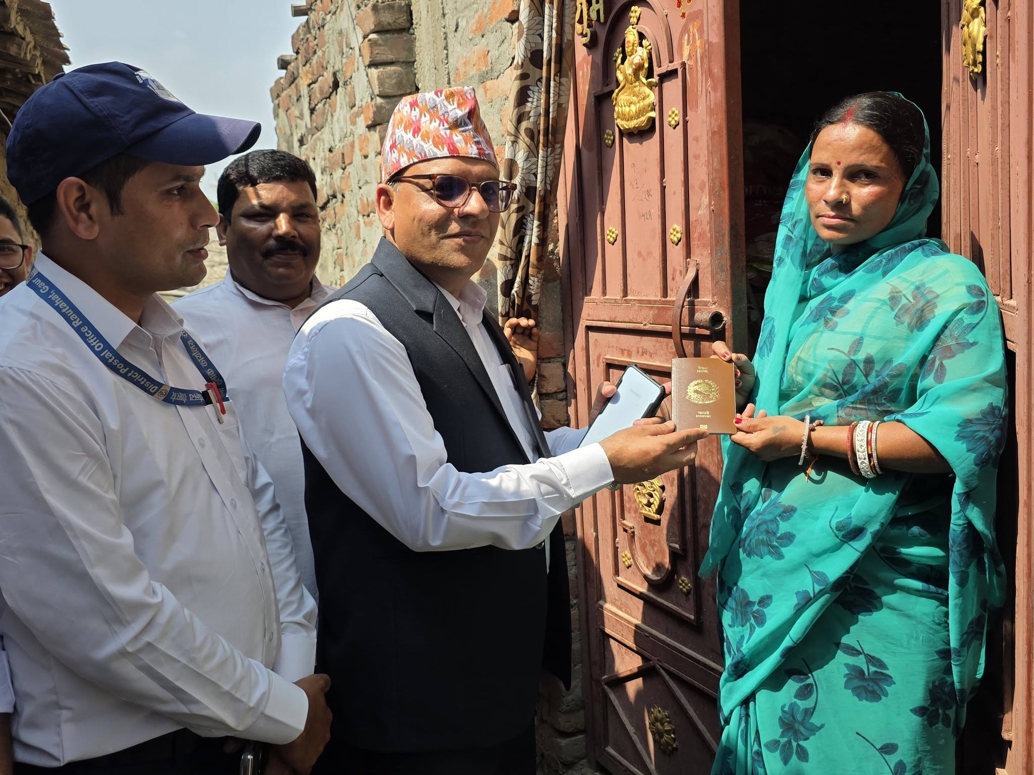 हुलाकमार्फत घरघरमै राहदानी   